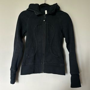 Lululemon Faded Black Scuba Hoodie